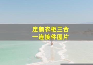 定制衣柜三合一连接件图片