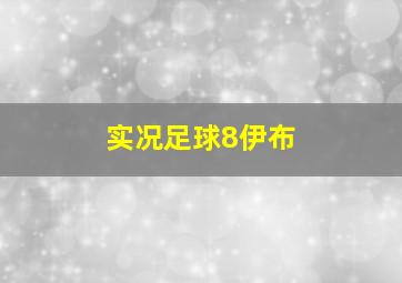 实况足球8伊布