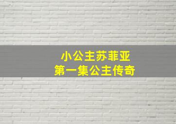 小公主苏菲亚第一集公主传奇