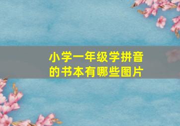 小学一年级学拼音的书本有哪些图片