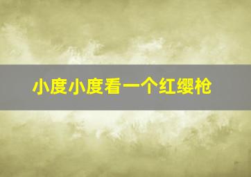 小度小度看一个红缨枪