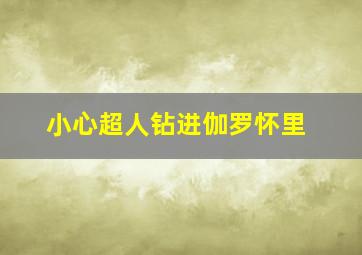 小心超人钻进伽罗怀里