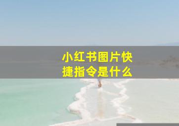 小红书图片快捷指令是什么