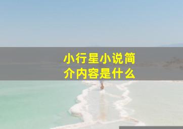 小行星小说简介内容是什么