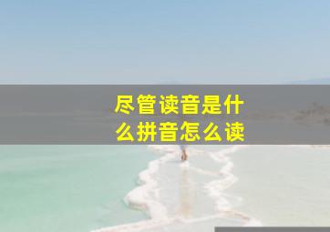 尽管读音是什么拼音怎么读