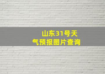 山东31号天气预报图片查询