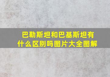 巴勒斯坦和巴基斯坦有什么区别吗图片大全图解