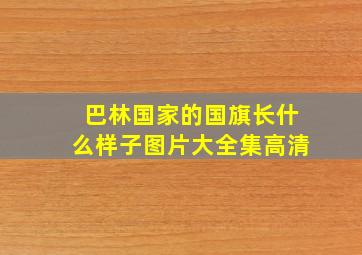 巴林国家的国旗长什么样子图片大全集高清