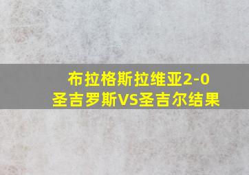 布拉格斯拉维亚2-0圣吉罗斯VS圣吉尔结果