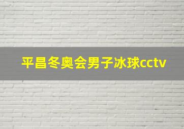 平昌冬奥会男子冰球cctv