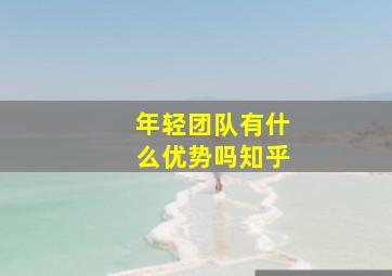 年轻团队有什么优势吗知乎