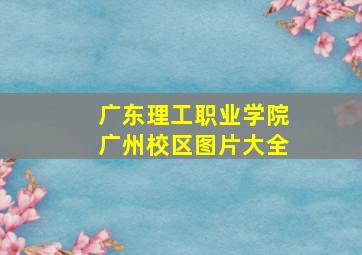 广东理工职业学院广州校区图片大全