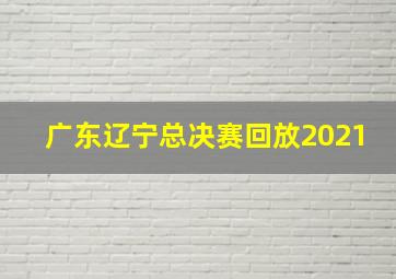 广东辽宁总决赛回放2021