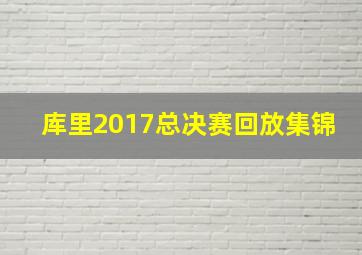 库里2017总决赛回放集锦