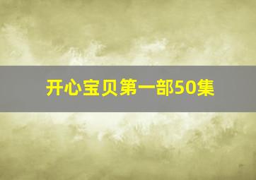 开心宝贝第一部50集