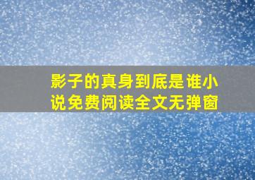 影子的真身到底是谁小说免费阅读全文无弹窗