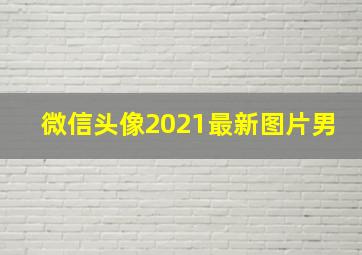 微信头像2021最新图片男