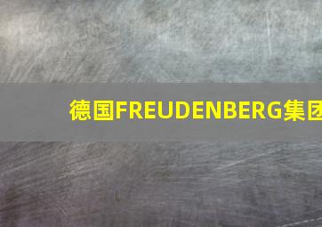 德国FREUDENBERG集团