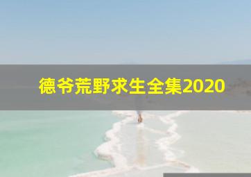 德爷荒野求生全集2020