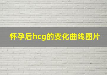 怀孕后hcg的变化曲线图片