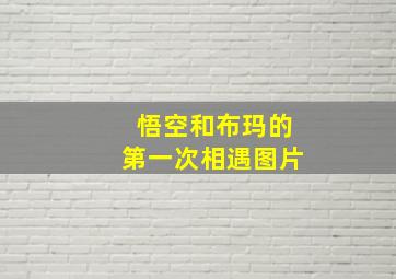 悟空和布玛的第一次相遇图片