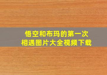 悟空和布玛的第一次相遇图片大全视频下载