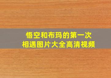 悟空和布玛的第一次相遇图片大全高清视频