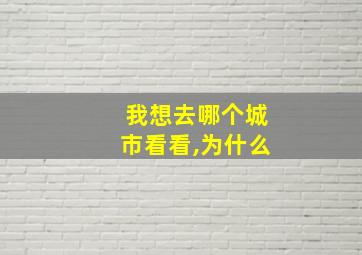 我想去哪个城市看看,为什么