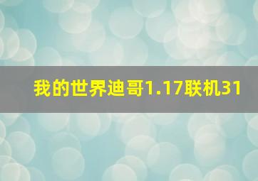 我的世界迪哥1.17联机31