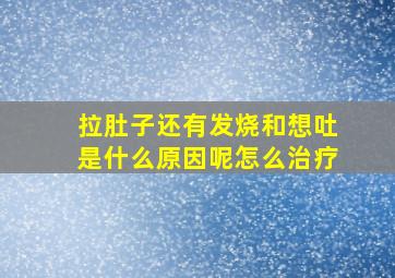 拉肚子还有发烧和想吐是什么原因呢怎么治疗