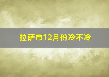 拉萨市12月份冷不冷