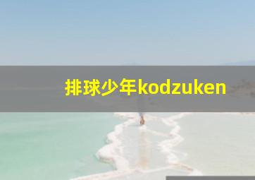 排球少年kodzuken