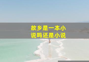 故乡是一本小说吗还是小说