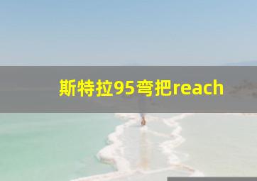 斯特拉95弯把reach