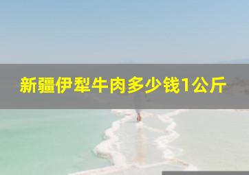 新疆伊犁牛肉多少钱1公斤