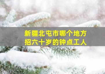 新疆北屯市哪个地方招六十岁的钟点工人