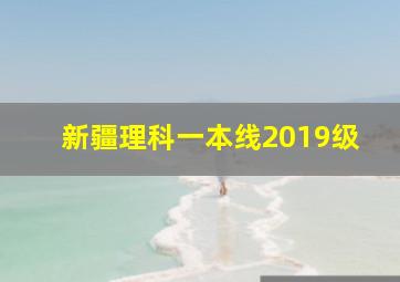 新疆理科一本线2019级