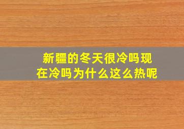 新疆的冬天很冷吗现在冷吗为什么这么热呢