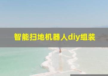 智能扫地机器人diy组装