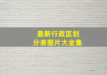 最新行政区划分表图片大全集