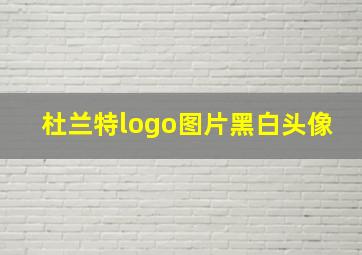 杜兰特logo图片黑白头像