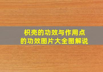 枳壳的功效与作用点的功效图片大全图解说