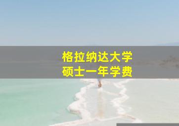 格拉纳达大学硕士一年学费