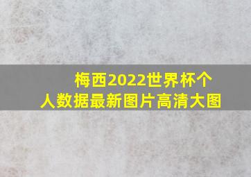 梅西2022世界杯个人数据最新图片高清大图