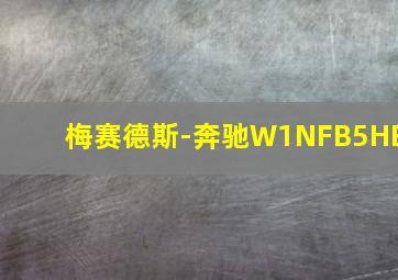 梅赛德斯-奔驰W1NFB5HB