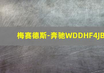 梅赛德斯-奔驰WDDHF4JB