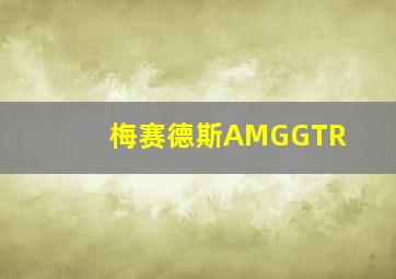 梅赛德斯AMGGTR