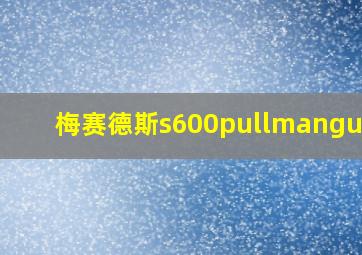 梅赛德斯s600pullmanguard