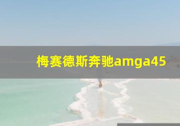 梅赛德斯奔驰amga45