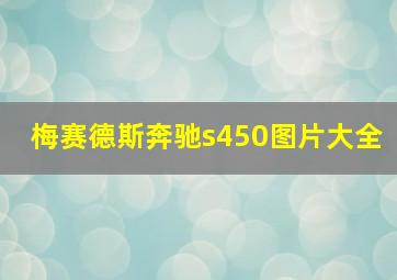 梅赛德斯奔驰s450图片大全